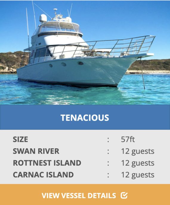 TENACIOUS BOAT CHARTERS boat list