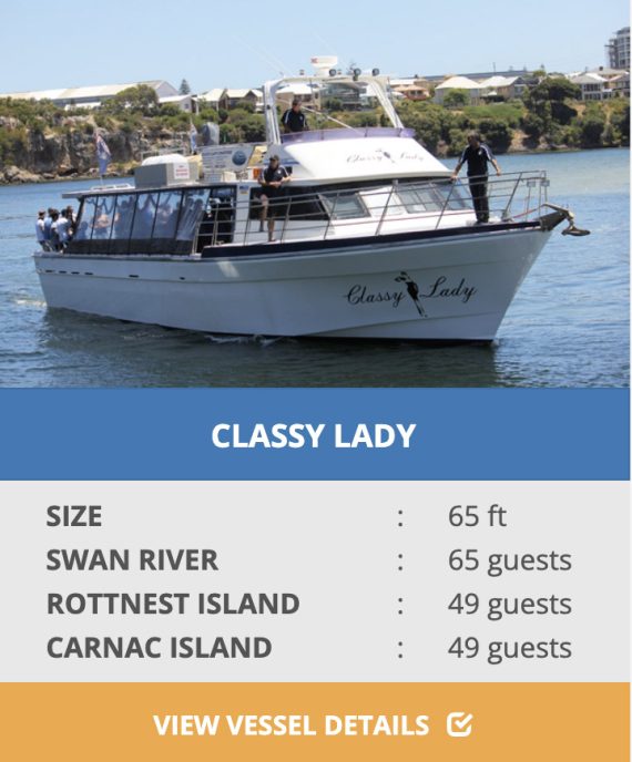 CLASSY LADY BOAT CHARTERS