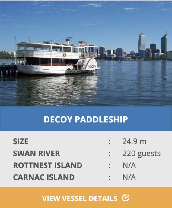 DECOY PADDLE SHIP CHARTERS