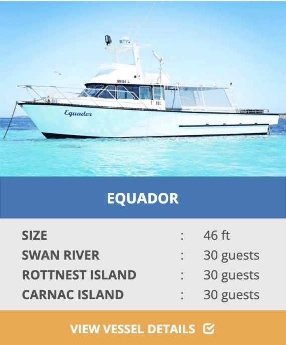EQUADOR BOAT CHARTERS boat list